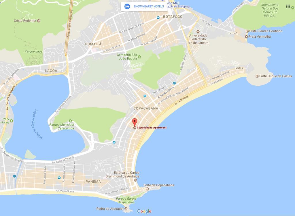 The Real Copacabana Apartment ริโอเดจาเนโร ภายนอก รูปภาพ